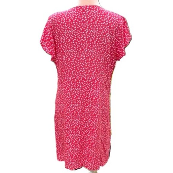 Rails Helena Carmine Daisies Mini Dress Size Large New - Picture 4 of 6